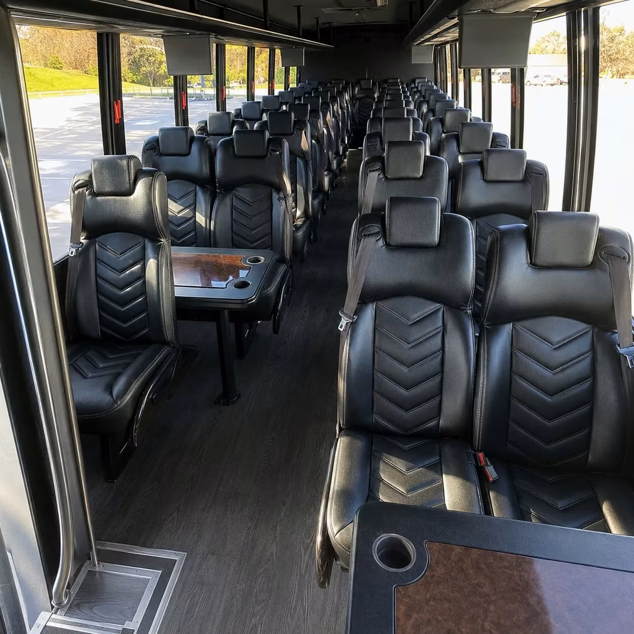 30 passenger minibus interior