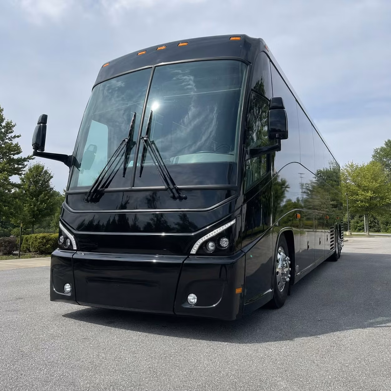 charter bus shuttles for military ocean terminal bayonne personnel