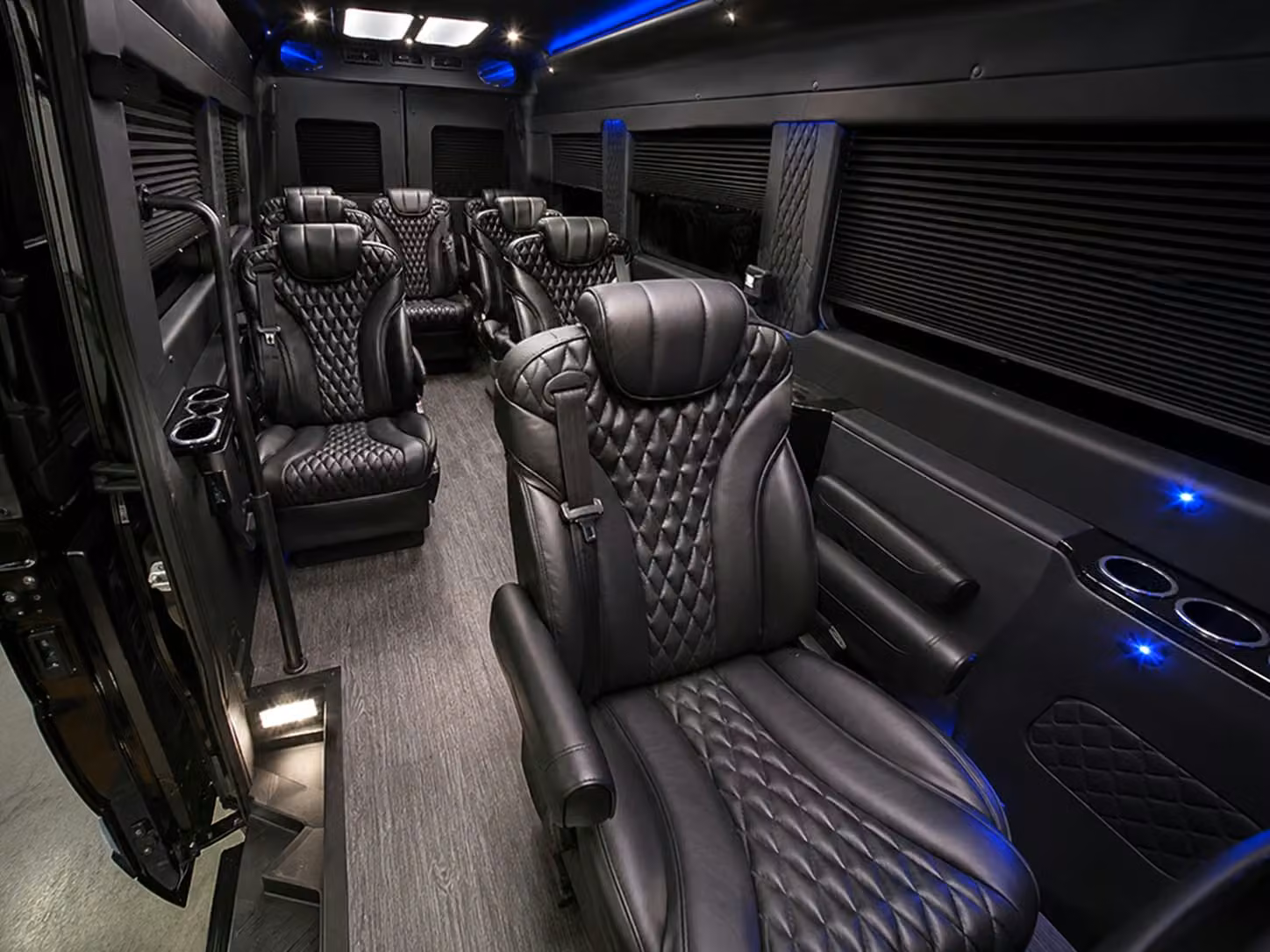 sprinter van with driver interior